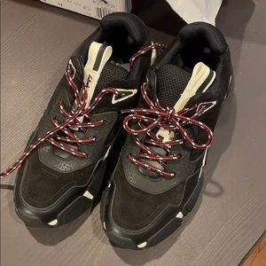 Salvatore Ferragamo Booster Men’s 8M black sneaker